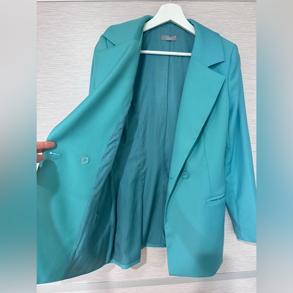 LICHI Suit Jacket ( Part Of A Set if wanted to) In Small Size - Picture 5 of 12